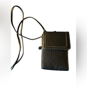 Leather cross body new